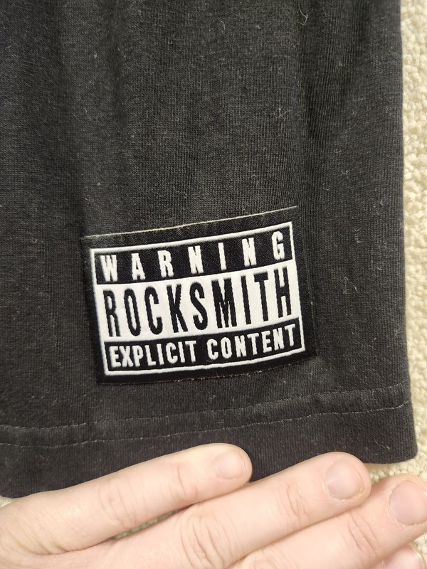 Rocksmith Men Black Tank Shirt - Size Large Hanging Rolling Paper gallery