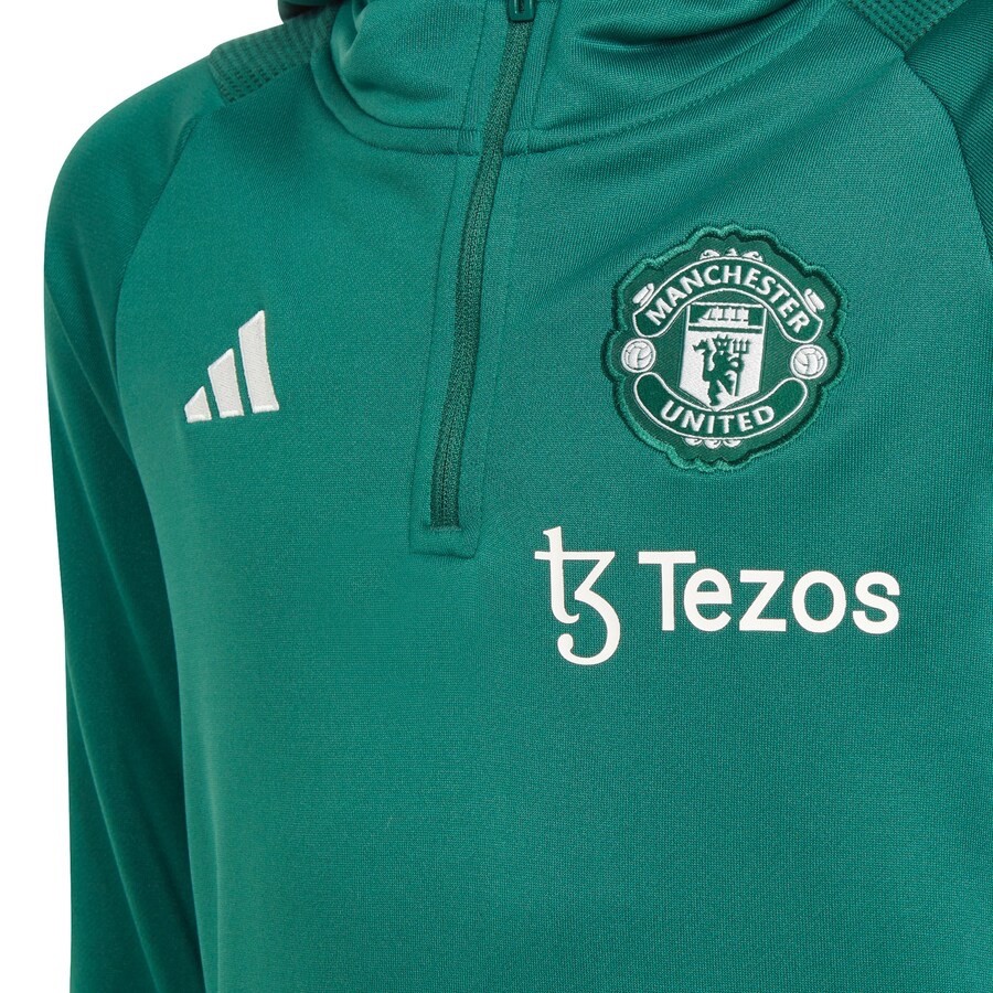 Adidas Premier League Manchester United 2023/24 Raglan Zip Training Top gallery