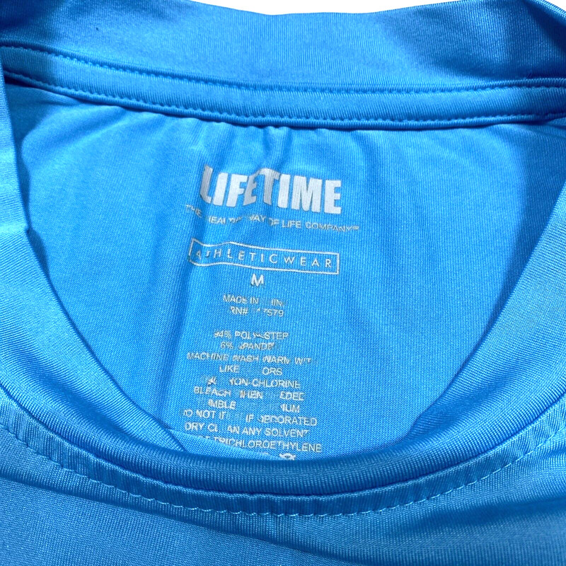 OceanS1de Triathlon Men's Medium Pullover T-Shirt Tee Short Sleeve Blue gallery