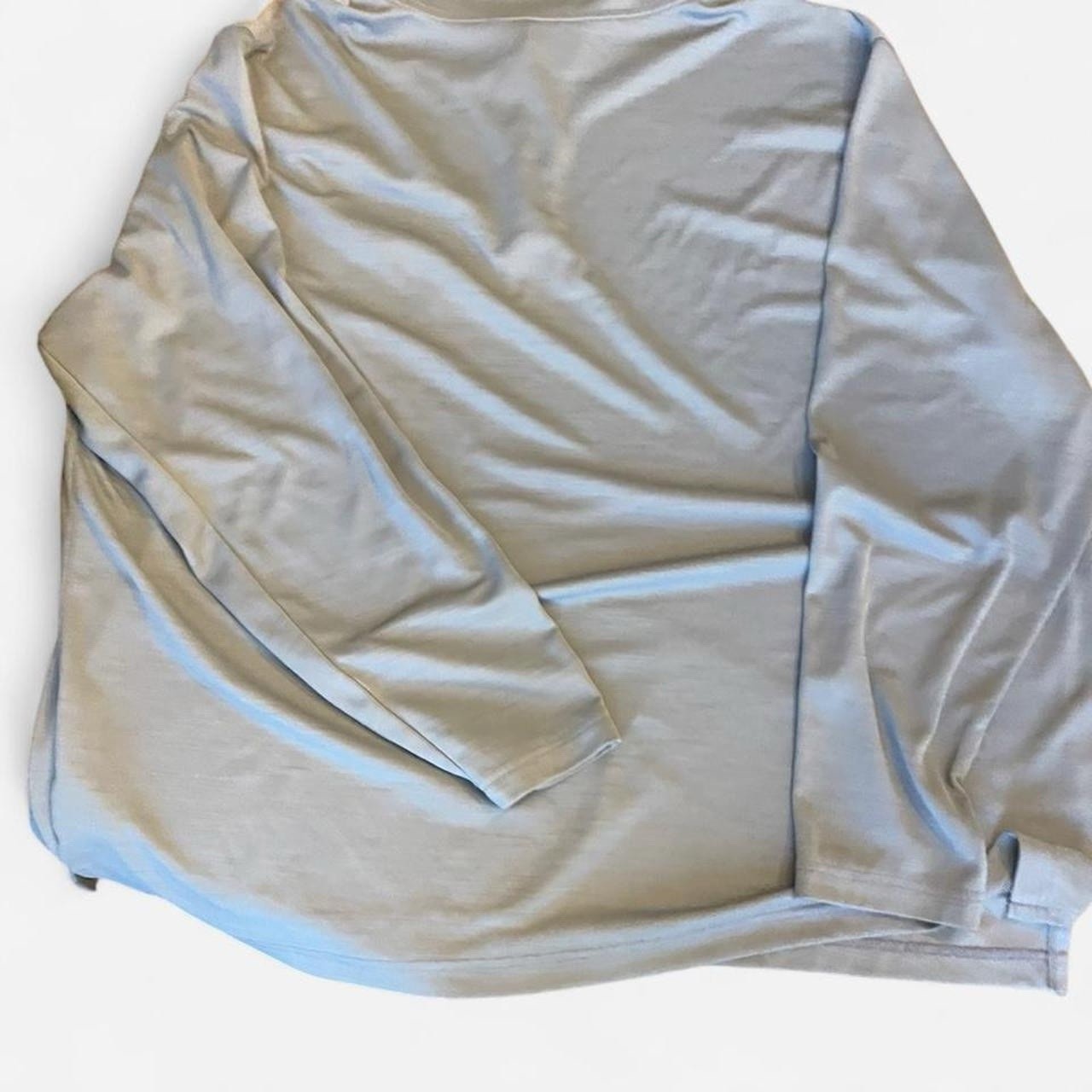 Nike Dri-FIT UNC Tar Heels Gray 1/4 Zip Mock Neck Pullover Men's 4XL gallery
