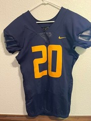 Nike Team Engineered Size LG Blue with yellow 20 front and back. New without tag