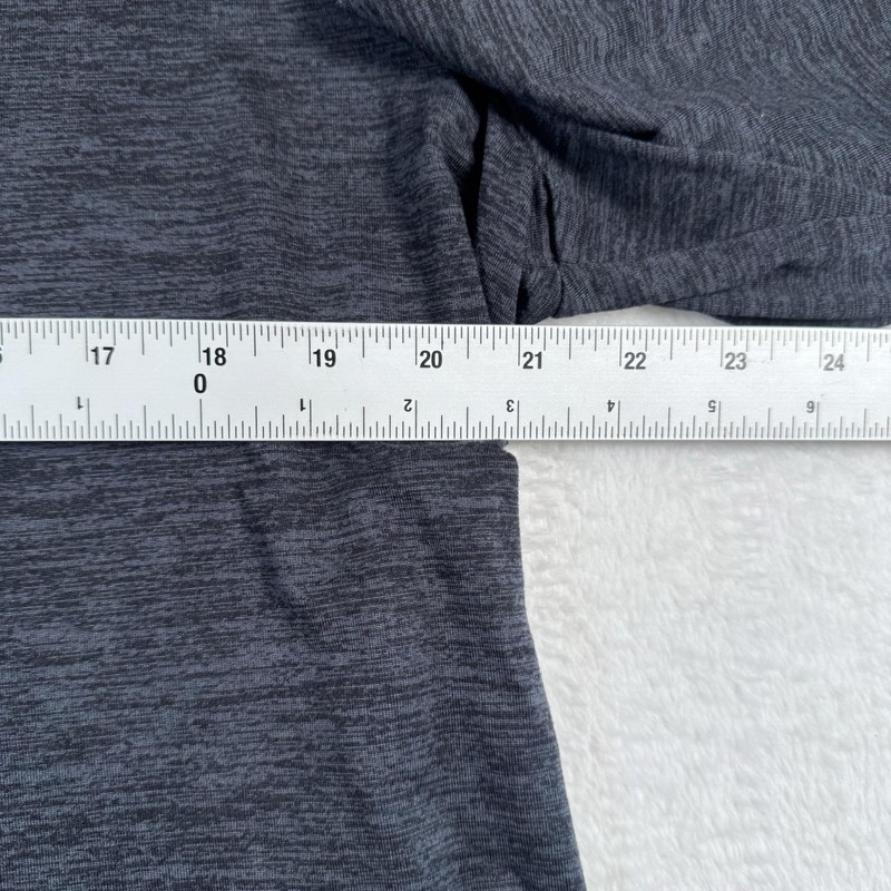 A1 Shirt Mens XL Gray Hooded Long Sleeve Qwick-Dry Performance Athletic Tee gallery