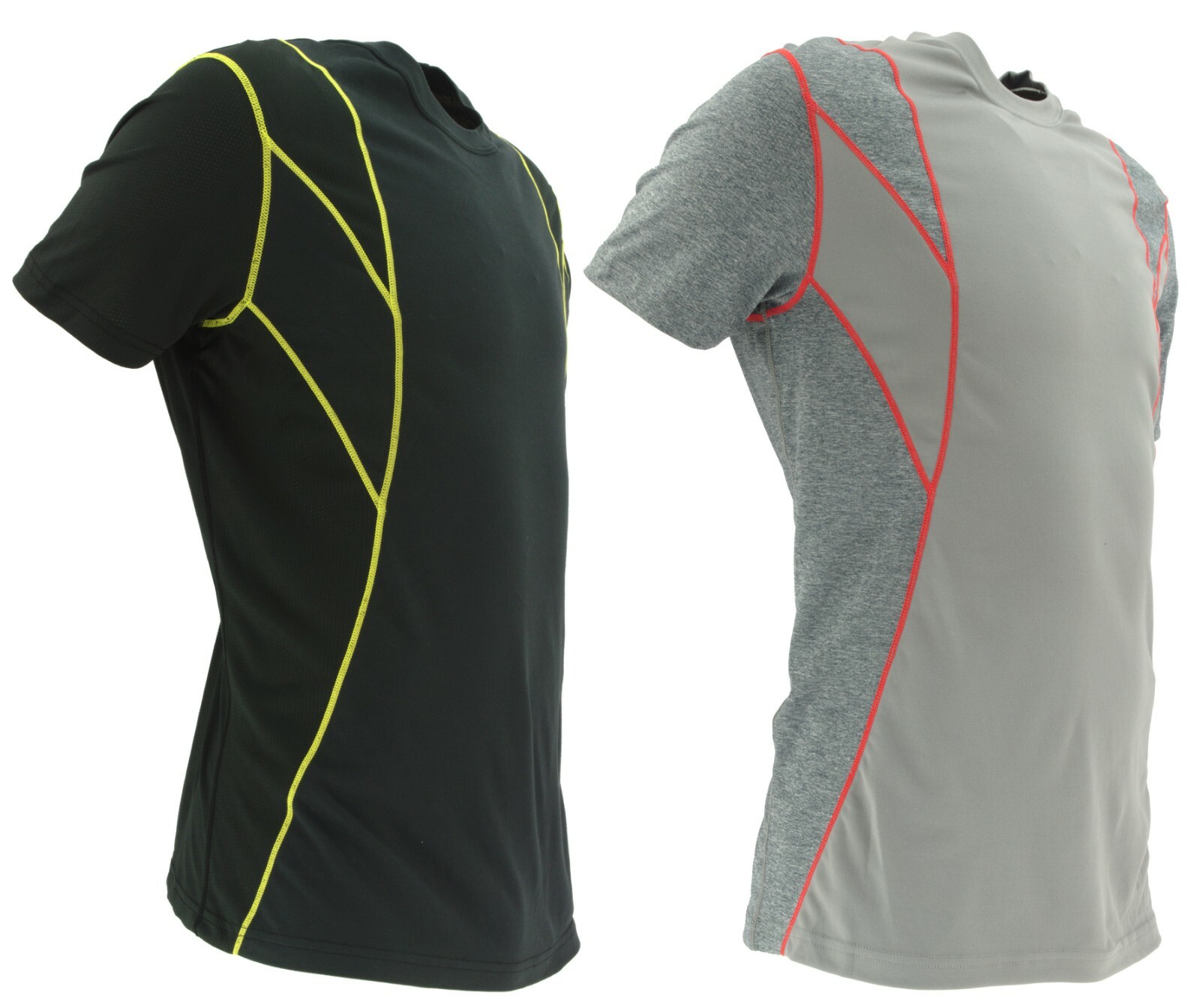 TERRAMAR MEN'S BODY SENSORS TXO RUN SS CREW ATHLETIC TEE SHIRT LARGE gallery