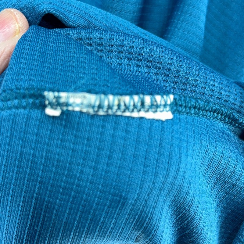 Under Armour 1/4 Zip Pullover Mens L Blue Athletic Long Sleeve Loose Fit Workout gallery