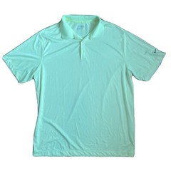 Men’s NIKE GOLF POLO SHIRT DRI-FIT Size XL Volt Yellow Tour Performance