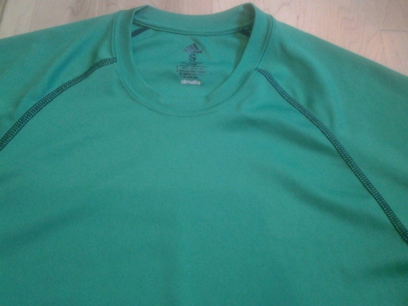 Adidas Climalite Flex 360 mens green athletic shirt size S gallery
