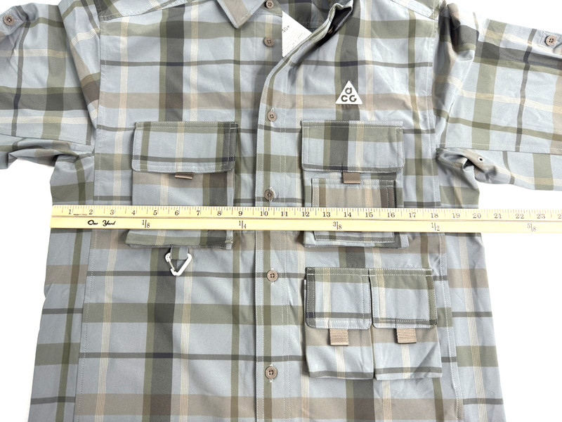 Nike ACG Dri-FIT UV Devastation Trail Shirt Smoke Grey Men`s Size S DO9325-084 gallery