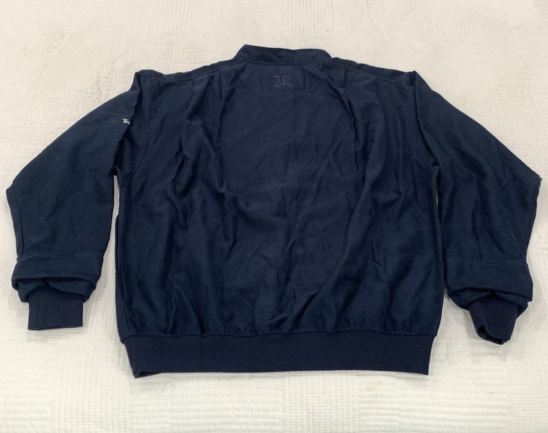 Zero Restriction Golf Outerwear Microfiber Zip Navy Blue Men's Medium gallery