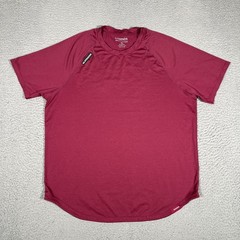 Legends Shirt MensX L Purple Enzo Athletic Workout Curved Hem Short Sleeve Logo