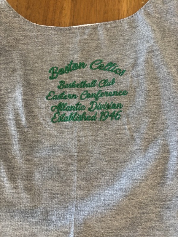 Boston Celtics Reversible Practice Jersey Mesh NBA Mens Medium Green White gallery