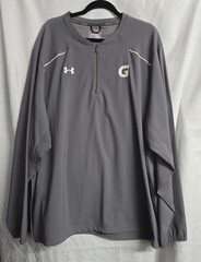 All Season Gear Men’s 3XL Gray 1/4 Zip Jacket Pullover Performance Lightweight