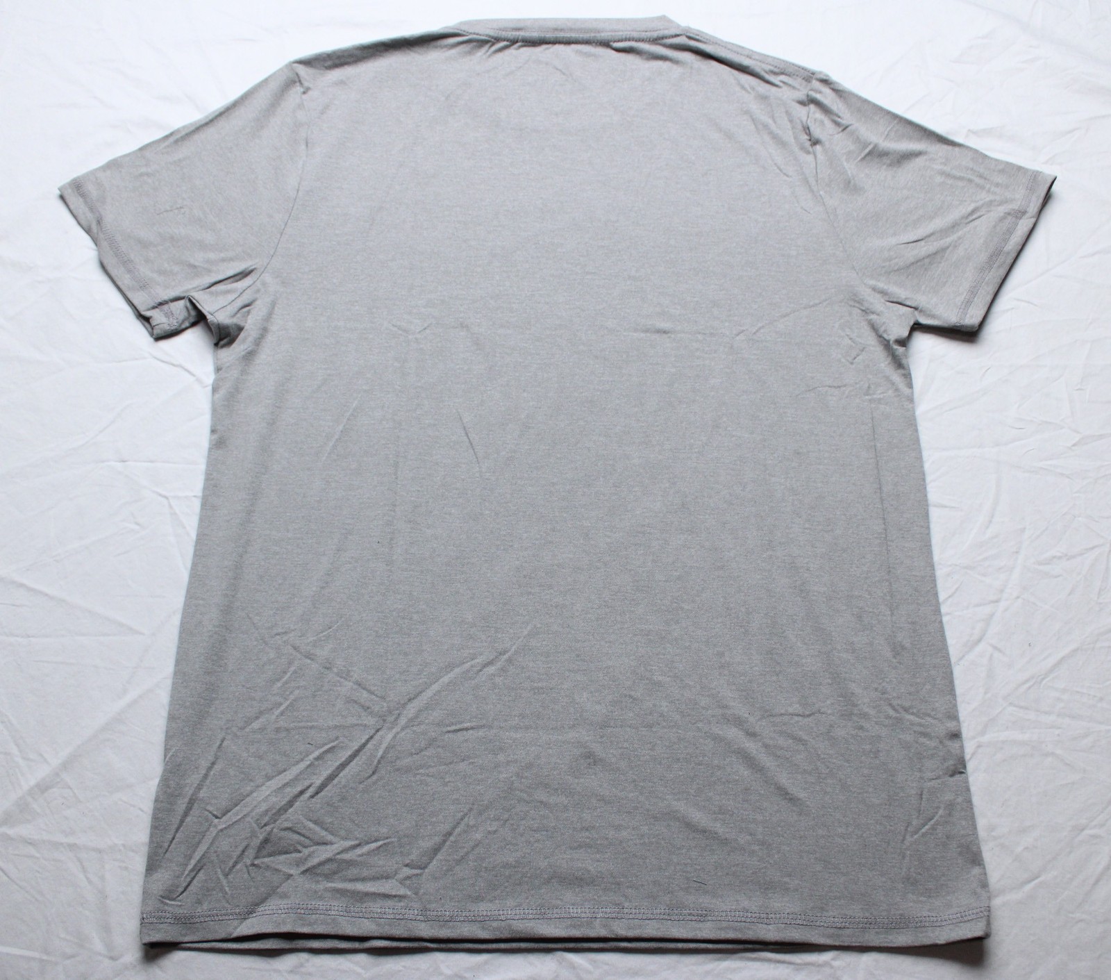 Aha Selected Men's Softest Performance Short Sleeve Tee CG2 Grey Medium NWT gallery