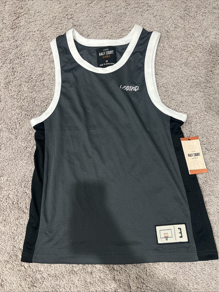 Legend Half-Court Basketball Mesh Jersey Men's Size M, New