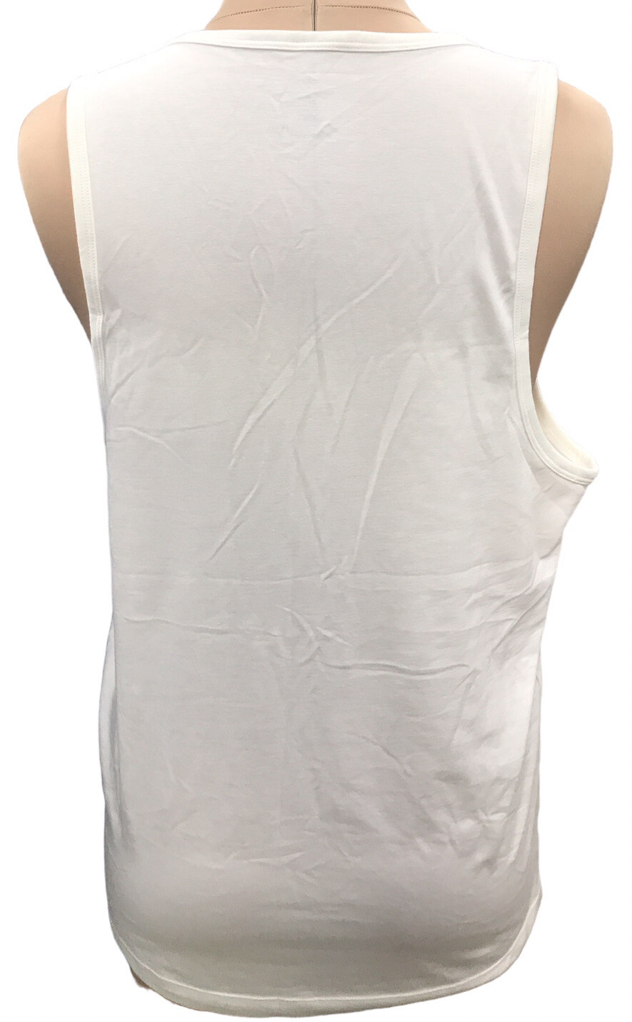 Mens Fabletics The 24-7 Tank In Classic White Size Medium NWT gallery