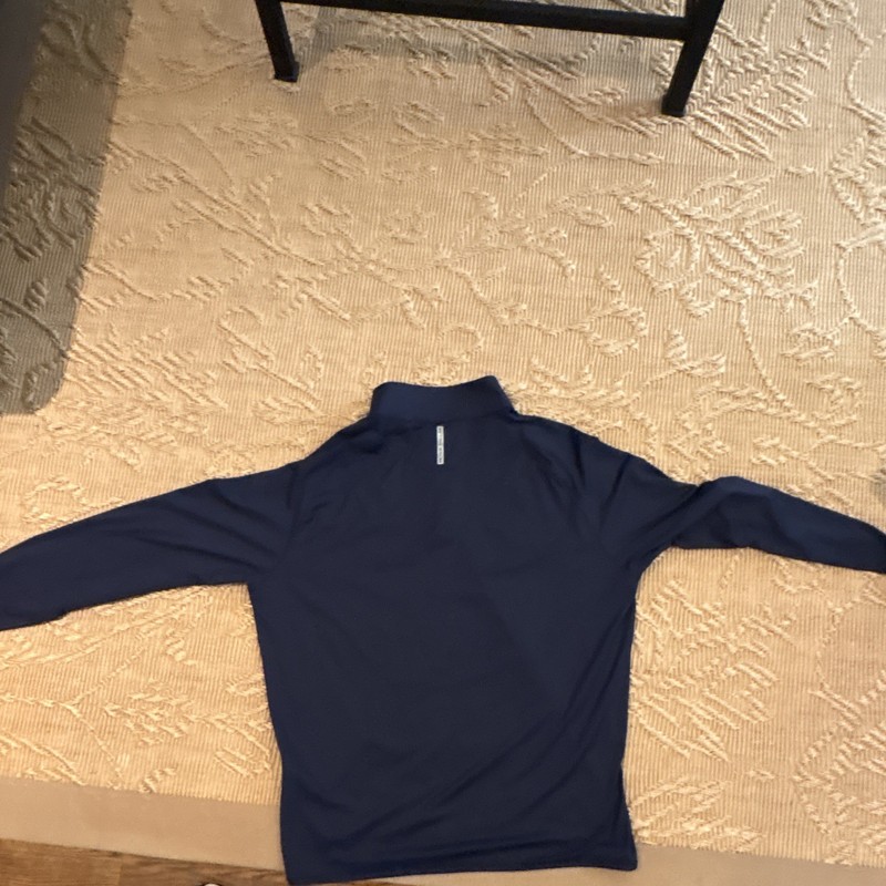 Men's UPenn Lacrosse 1/4 Zip Pullover Polo Mock Neck Logo Long Sleeve L gallery