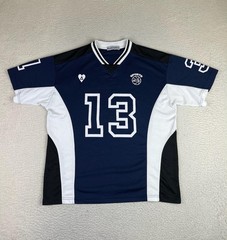 Aelfric Eden Basketball Jersey Shirt Mens Small Blue White Mesh Number 13 Sports