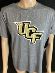 UCF Knights T-Shirt Gray Standard Fit Short Sleeve Size L