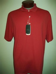 Nwt Greg Norman Play Dry Technical Performance Golf Polo Shirt Sz L $47