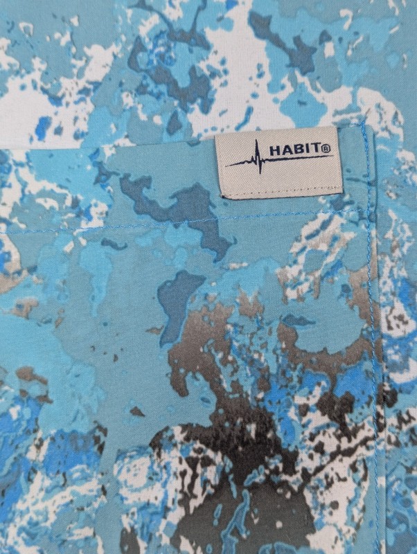 Habit Men - Hooded Performance Layer Veil Camo - Size M gallery