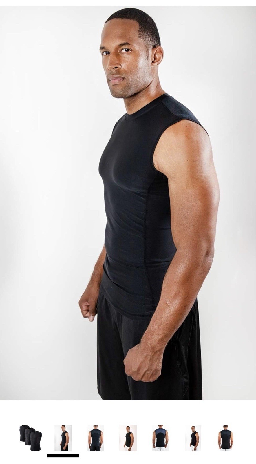 NIP - DEVOPS 3 Pack Men's Athletic Compression Shirts Sleeveless - XL gallery