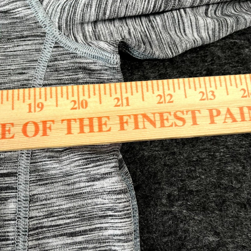 Tek Gear Dry Tek Shirt Mens Medium Heather Gray Crew Neck Performance Top Casual gallery