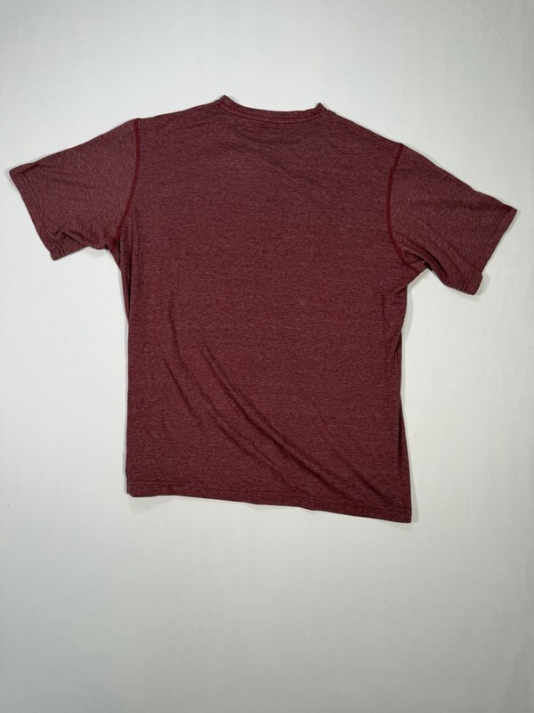Columbia Mens XL Red Heather Performance T Shirt Short Sleeve Outdoor Hiking gallery