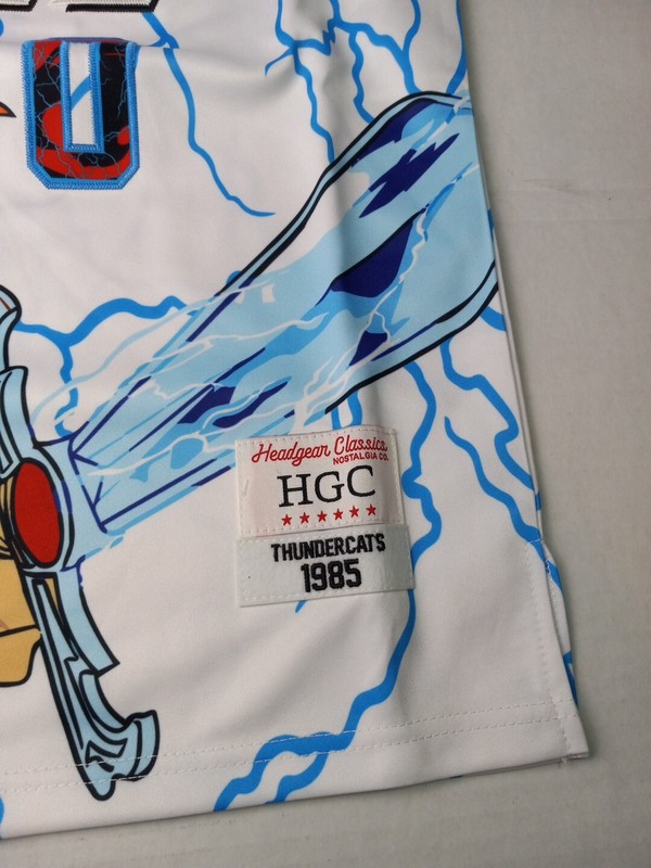 Thunder Cats 0 Headgear Classic Thundercats Lion-0 Est.1985. Boys Med.Jersey NWT gallery
