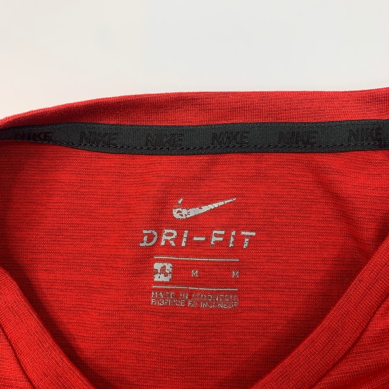 Nike Carthage Firebirds T Shirt Mens M Medium Red Heather Dri Fit Training Tee gallery