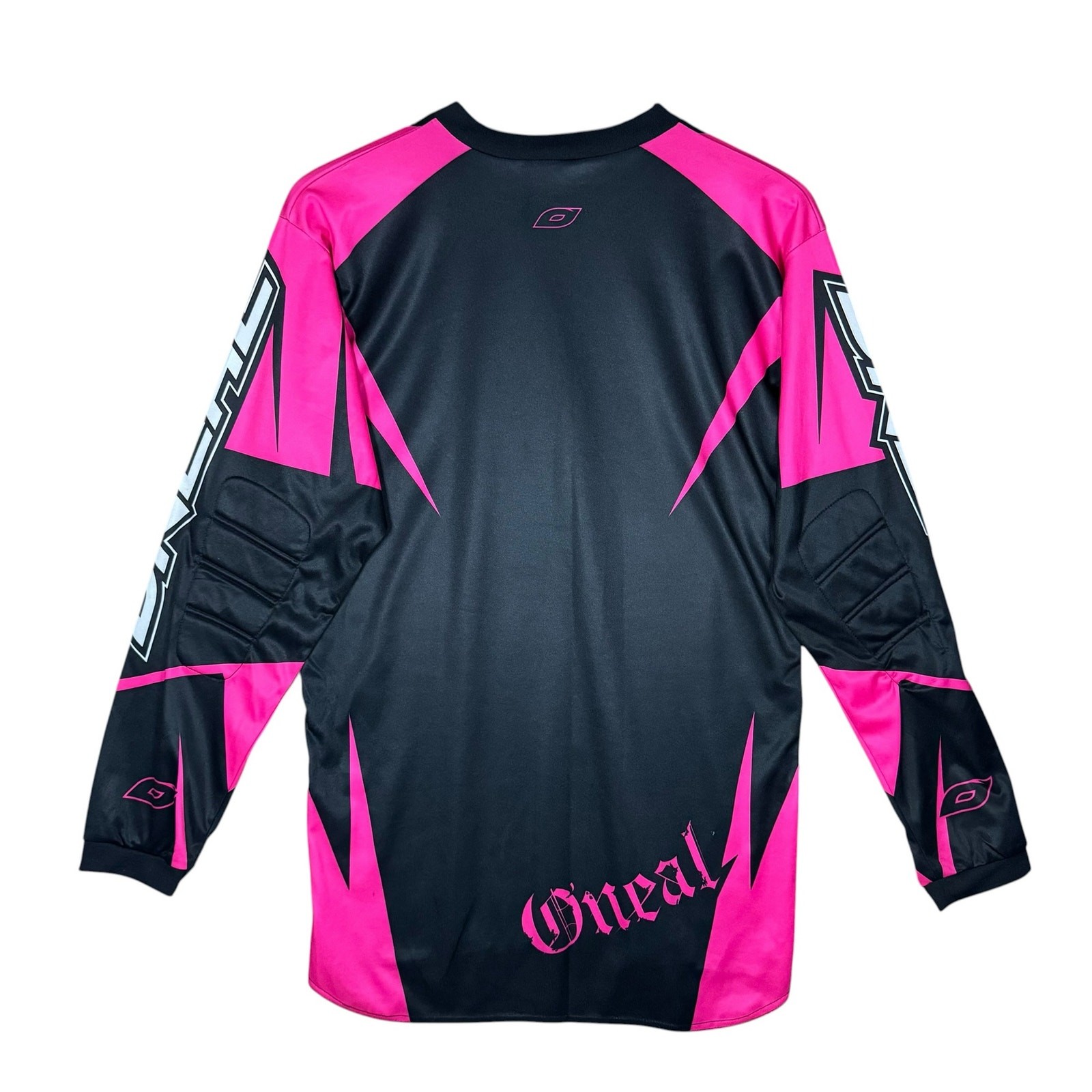 Vintage Y2K Oneal Racing Motocross Jersey Mens Large Black Pink Long Sleeve 00s gallery