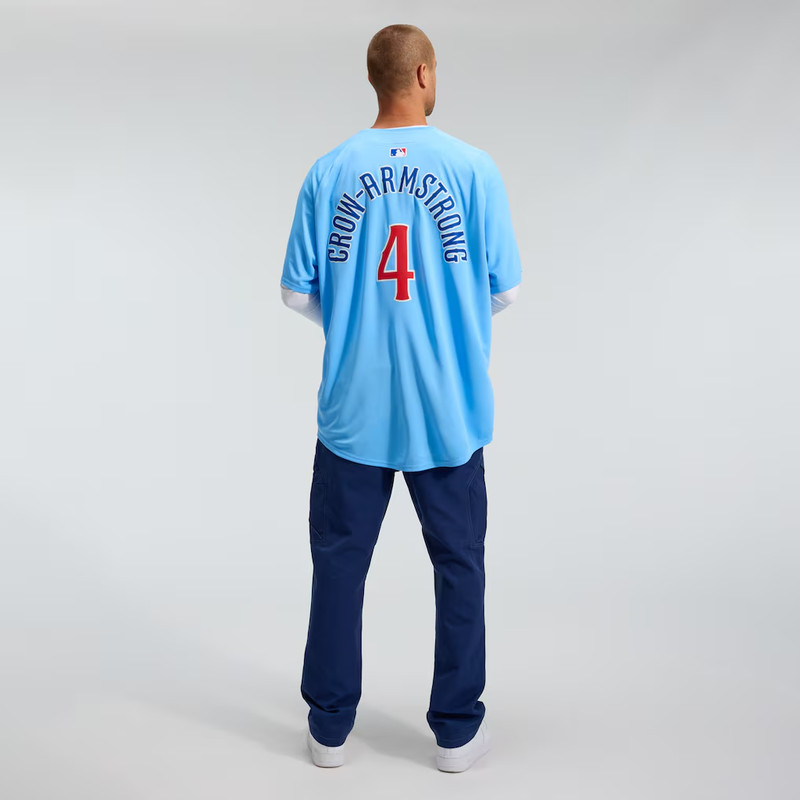 Nike Pete Crow-Armstrong Chicago Cubs Alternate Limited Player Jersey Light Blue gallery