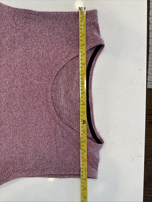 Lululemon Men’s Tank Top Red Weathered Size XXL (see Dimensions In Photos) gallery
