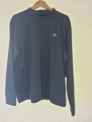 Starter Athletic Shirt Mens 2XL Black Moisture Wicking Mock Neck Performance Tee