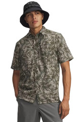 $50 Under Armour Men’s Outdoor Essential Woven Shirt -Marine Green -Medium-New