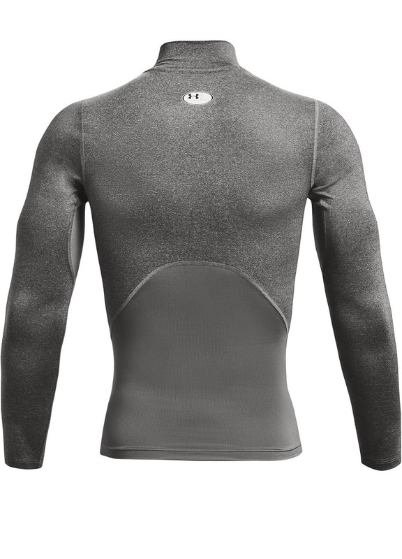 Under Armour Men's UA Compression Long Sleeve Heat Gear Mock Neck Gray Sz XL gallery