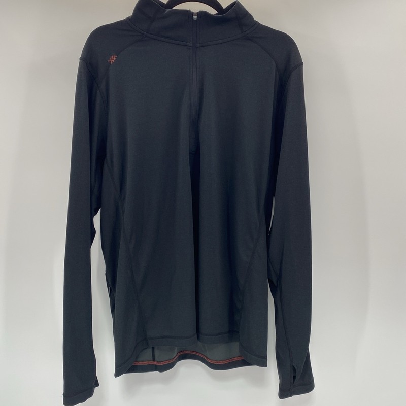 Rhone Pullover Mens Extra Large Black 1/4 Zip Polartec Performance Athleisure XL gallery