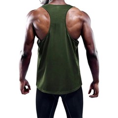 Running Tank Top Men Summer Sport Gym Vest Quick Dry Training Tanktop Workout