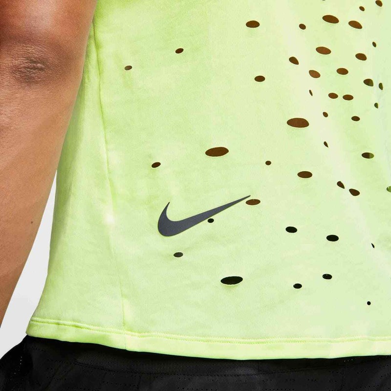Nike Tech Pack Running Tank Gilet Singlet Barley Volt Slim Fit Large gallery