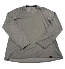 Patagonia Capilene 3 Midweight Shirt Mens XL Gray Long Sleeve Base Layer Hiking