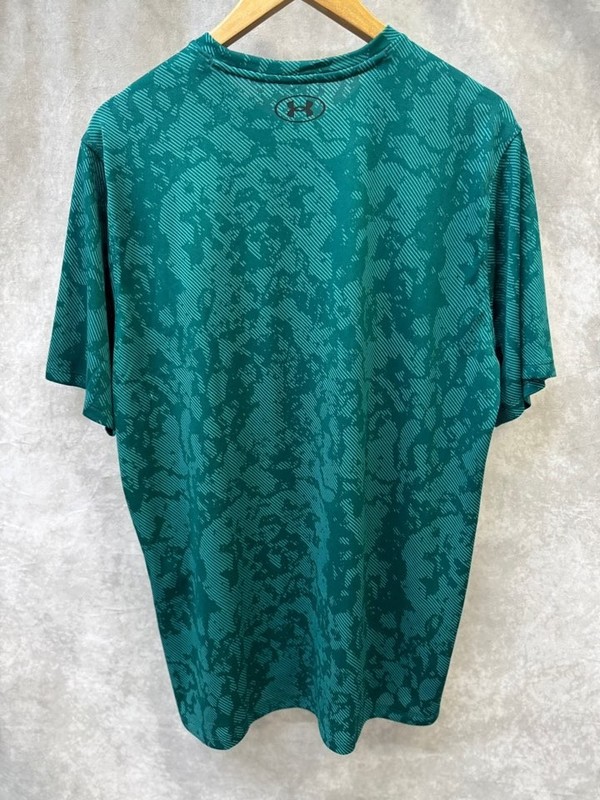 UA Tech Vent Tee Men’s Geode Green Moisture Wicking T-Shirt New gallery