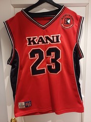 Karl Kani Vintage Tank Jersey #23 Street Basketball Hip Hop Embroidered