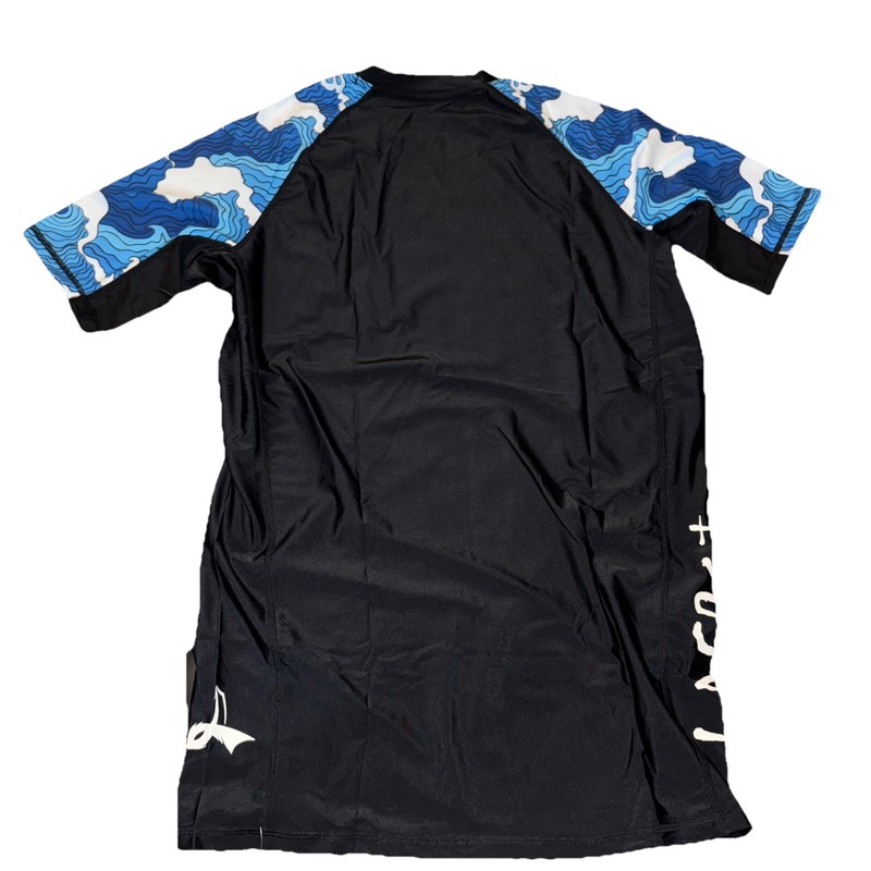 NWT Lafroi Burst Rash Guard Shirt Men's XL Black Maximum Performance Compression gallery