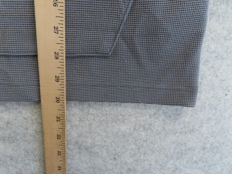 Travis Mathew Pullover Mens XL Gray Performance Waffle 1/4 Zip Golf Sweatshirt gallery