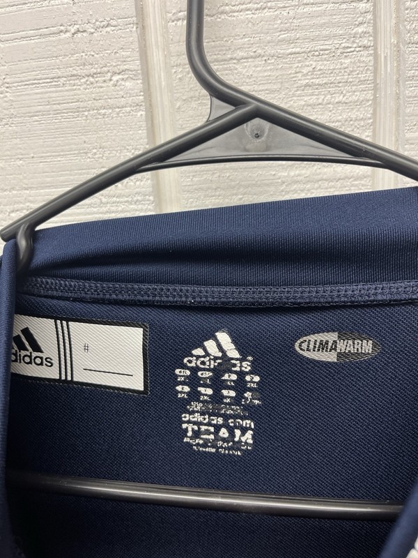 Adidas Men’s 2XL Compression Turtleneck LS Navy Blue Climawarm Activewear Shirt gallery