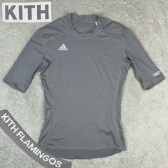 KITH × Adidas Soccer Sample 2017 Season 2 Miami Flamingos Compression Shirt M