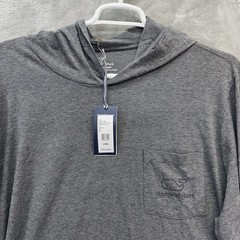 Vineyard Vines Shirt Mens 2XB Big Edgartown Hoodie Long Sleeve Whale graphic