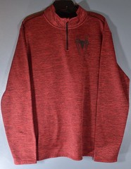 Marvel quarter zip pullover men’s size XL, brick red