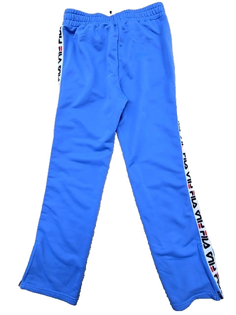 Fila Track Pants Mens Blue Size S 100% Polyester gallery