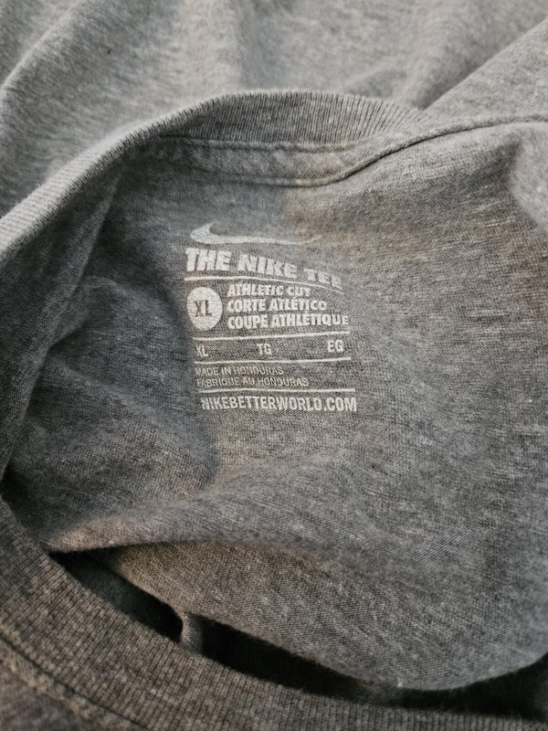 Nike Pittsburgh Steelers Gray Athletic Cut T-Shirt XL gallery