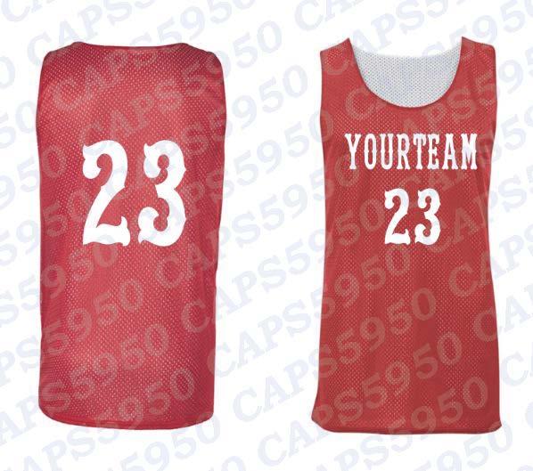 Custom Basketball Jersey Badger Pro Mesh Reversible add YOUR TEAM NAME NUMBER