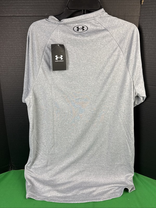 Under Armour Men's Active Tech 2.0 Short Sleeve Tee Size S Light Grey gallery